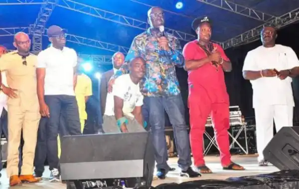 Governor Obaseki Signs Disabled Rapper, Gives Him ₦10 Million (Photos)